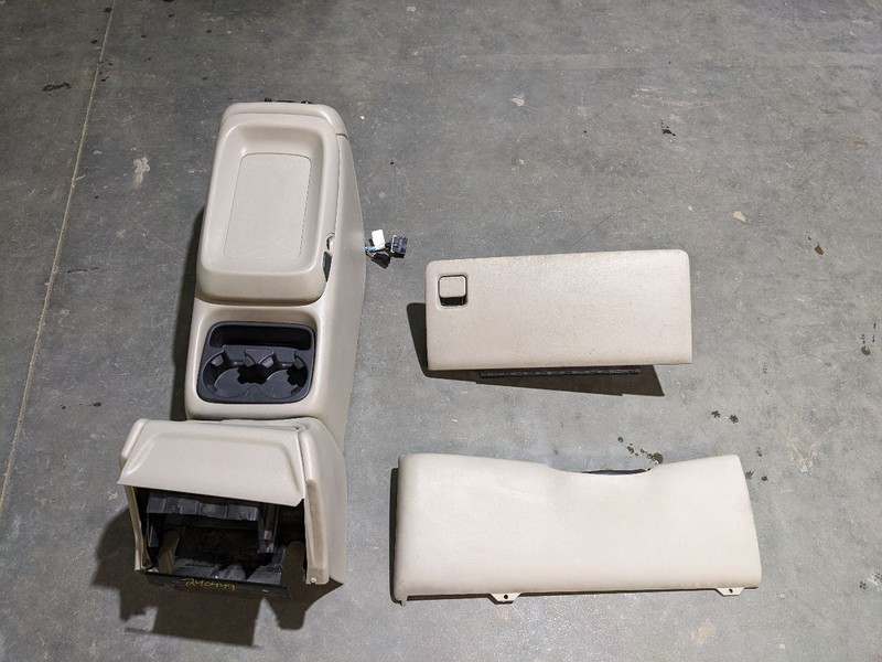 Console Front Floor Without Rear AC Outlet 00-02 SIERRA 1500 3 piece set1154024