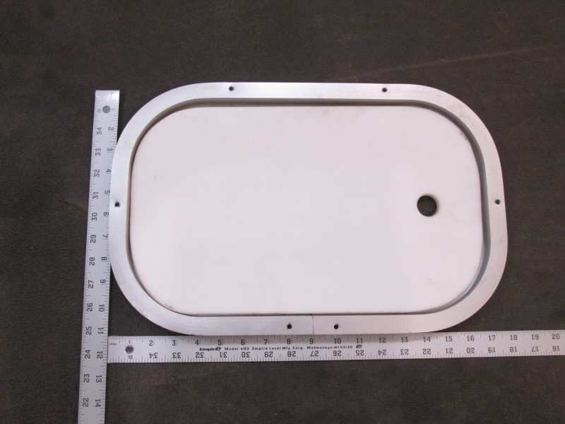 2000 Chaparral Signature 240 Boat Poly Storage Access Hatch Cover And Frame