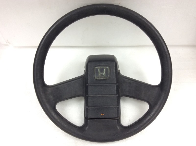 83-87 Honda Prelude DX Steering Wheel Black Used OEM