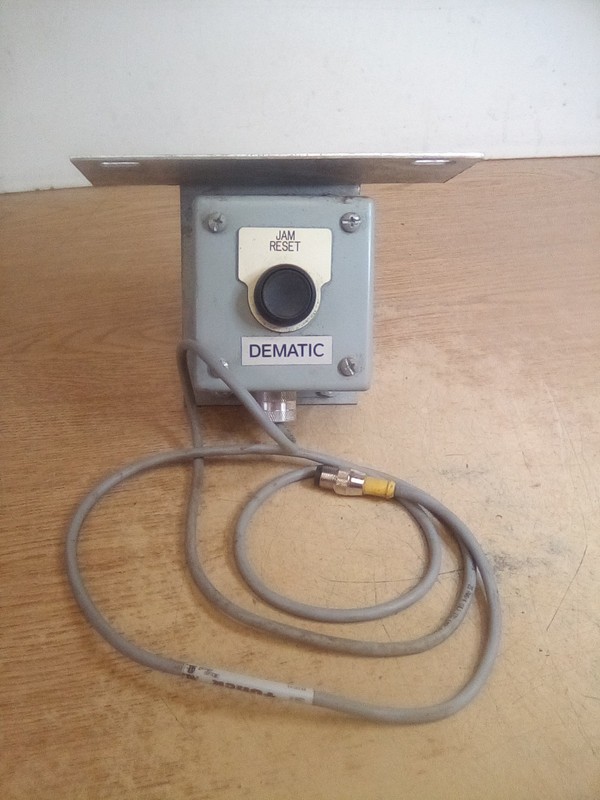 Dematic Control Station E1PBG W/Mount & Turck RS4.4T-1.5