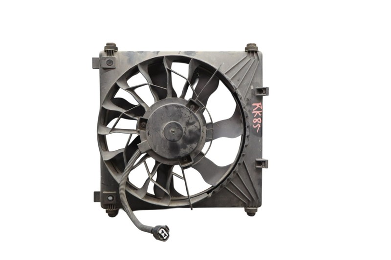 12-20 Tesla Model S Right Side Engine Radiator Cooling Fan Shroud Motor Oem