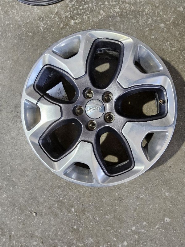 2017-2021 Jeep Compass Road Wheel Rim 18x7 Aluminum 5 Y Spoke Gray Pockets
