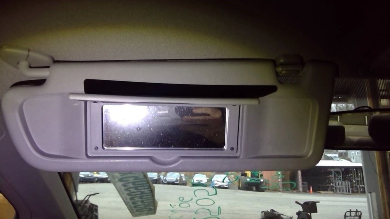 Driver Left Sun Visor Without Illumination Fits 06-11 CIVIC 1712789