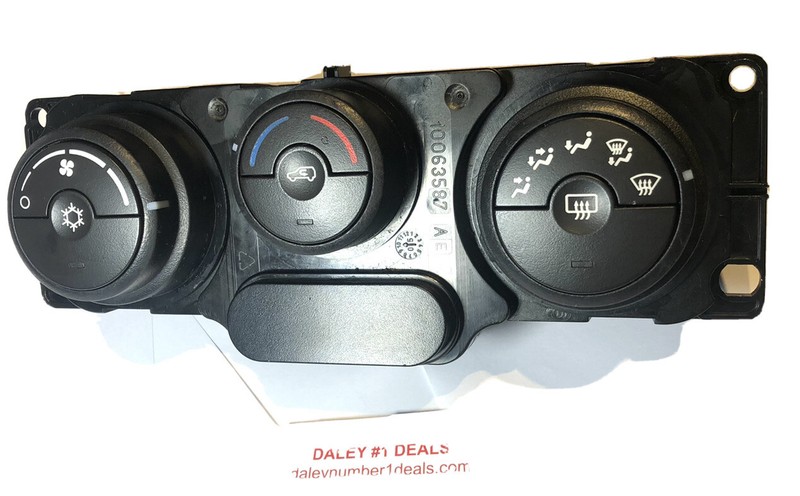 06 Chevy Equinox Temperature Climate Control AC Heat Switch Temp Dash 15842234