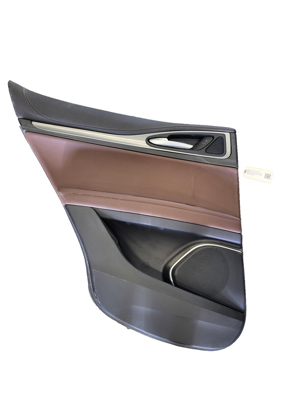 Used Oem Alfa Romeo Rear Left Driver Door Trim Panel for 2017-2019 Stelvio 2.0L