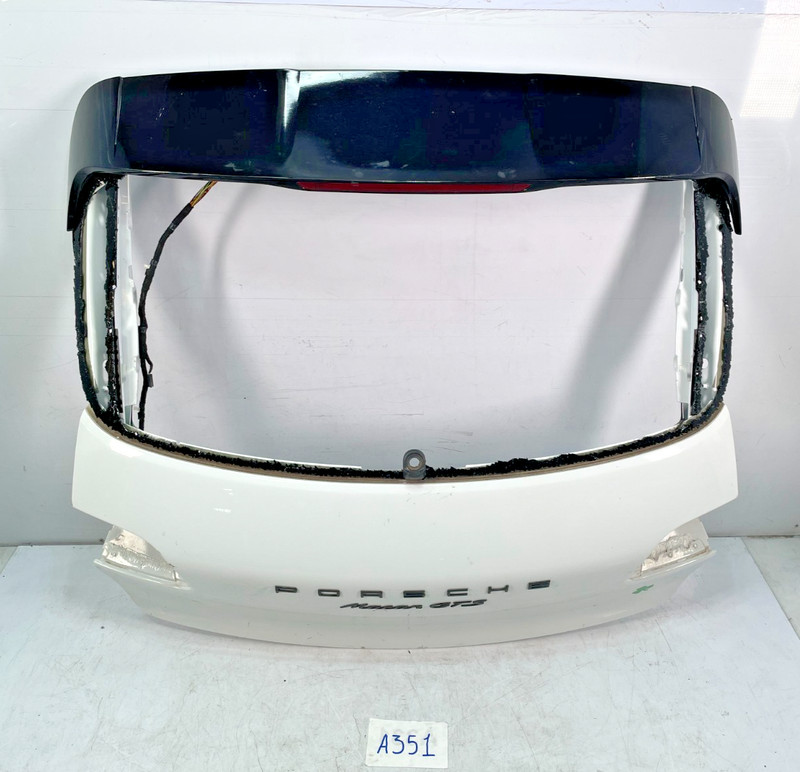 ✅ 15-18 OEM Porsche Macan GTS 95B Rear Trunk Lid Hatch Liftgate White C9A *