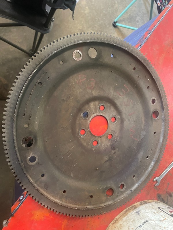 FORD F150 F250 F350 E150 E250 MUSTANG BRONCO 5.8 5.0 351 WINDSOR MANUAL FLYWHEEL