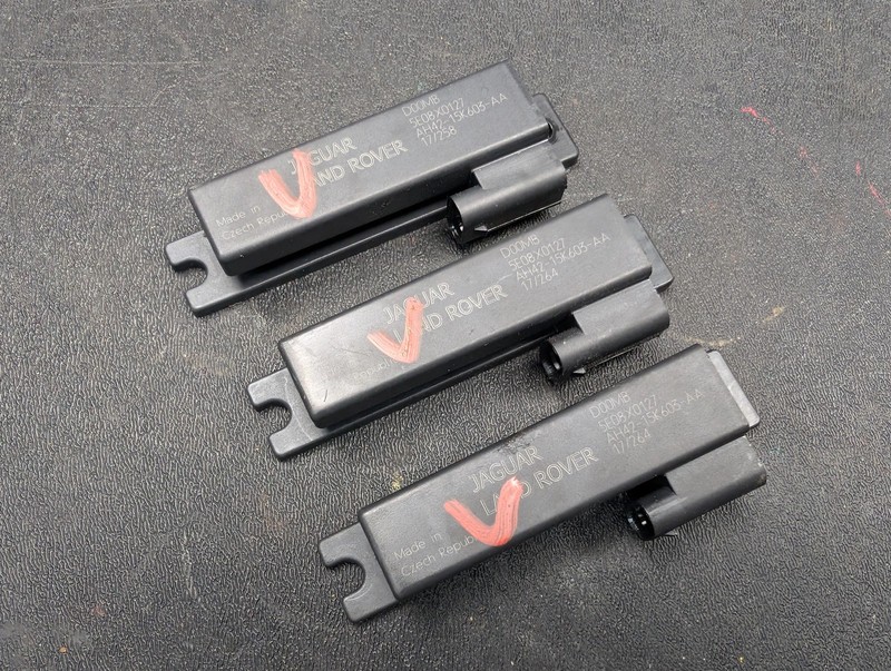 3PC Keyless Entry Antennas Set 2018 Jaguar XE S AH42-15K603-AA 2019