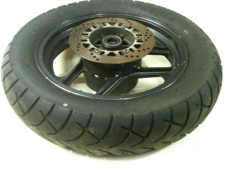 1994 Kawasaki Ninja ZX 600 Rear Wheel Rim Tire Brake Rotor Disc ZX600 94