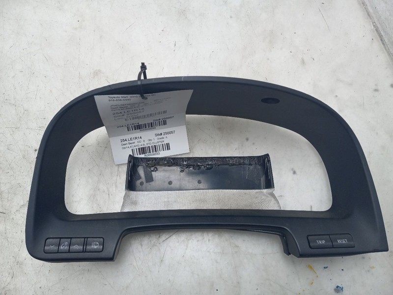 14 LEXUS LS460 SPEEDOMETER DASH BEZEL TRIM