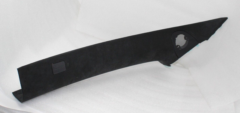 Tesla Model S A Pillar Trim Cover Alcantara Black Front LEFT1002488-06-K OEM