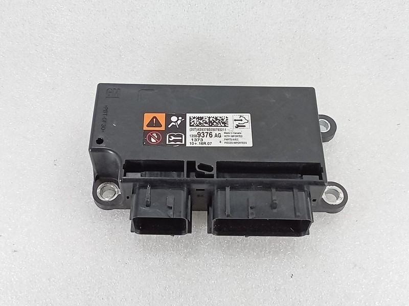 2013-2013 Chevrolet Cruze 7738 Chassis Brain Box Bag Module 13589376