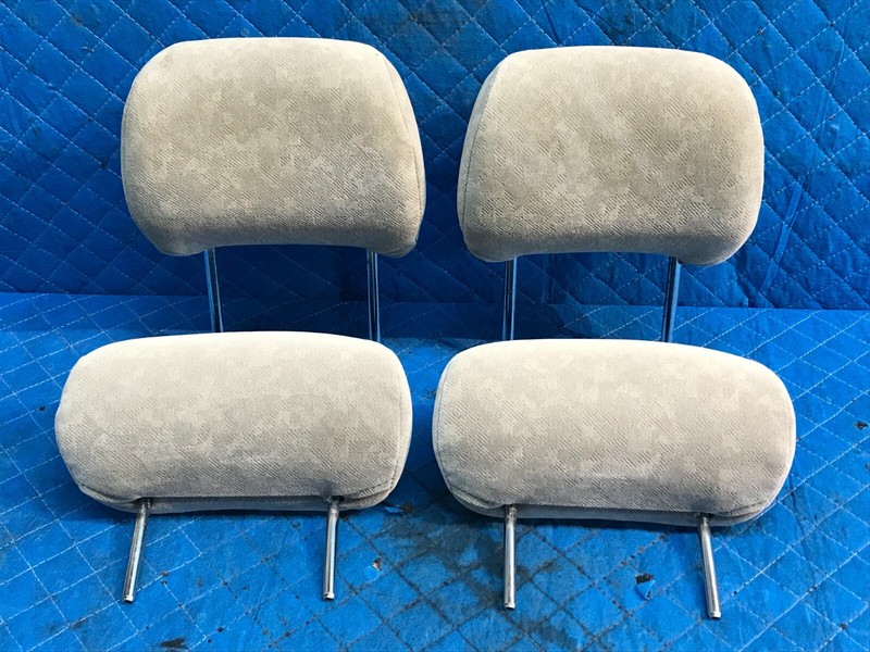 01-03 Toyota Prius Front Rear Left Right Headrest Seat Gray Set of 4 OEM