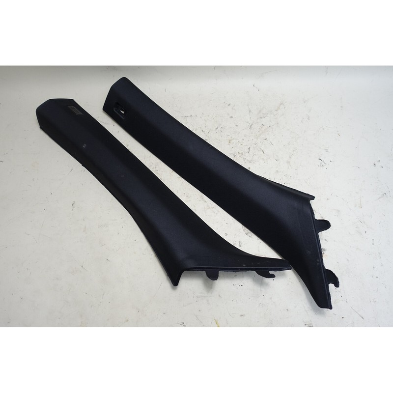 2007-2013 BMW E92 3-Series Coupe Front A- Pillar Column Covers Anthracite OEM