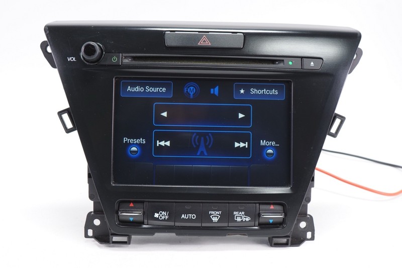 ACURA MDX Radio Receiver Screen Display CD Climate Control ✅TESTED OEM 2014 2015