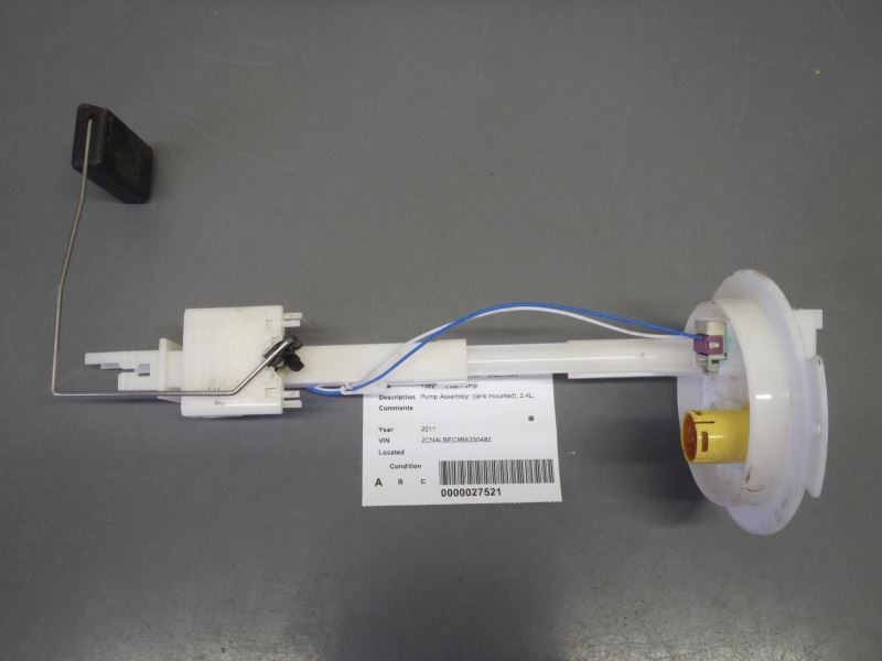 Auxiliary Fuel Pump 2.4L Fits 2010-2016 Chevrolet Equinox 68254
