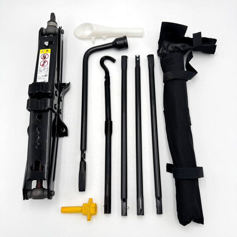 ✅ 09-26 RAM 1500 SPARE TIRE EMERGENCY TOOL KIT: SCISSOR JACK LUG NUT WRENCH OEM