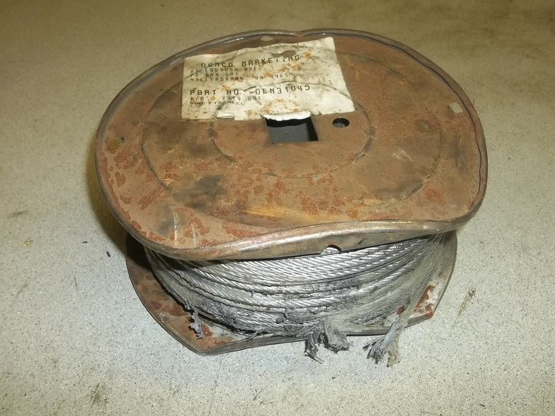 Denco DEN31045 Steel 7x19 GAC Cable 1/8" 500' *FREE SHIPPING*