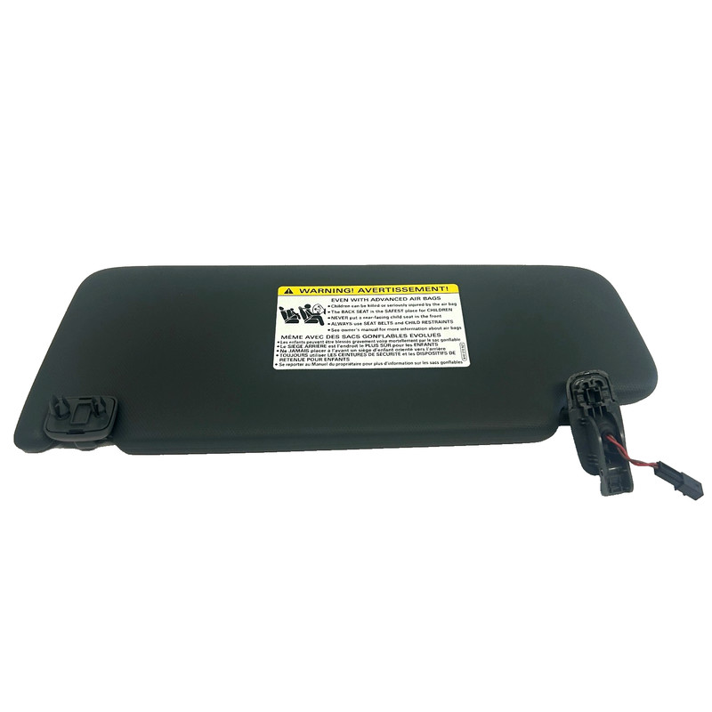 📌 2022 - 2024 AUDI A3 QUATTRO S3 RIGHT PASSENGER SIDE SUN VISOR BLACK OEM