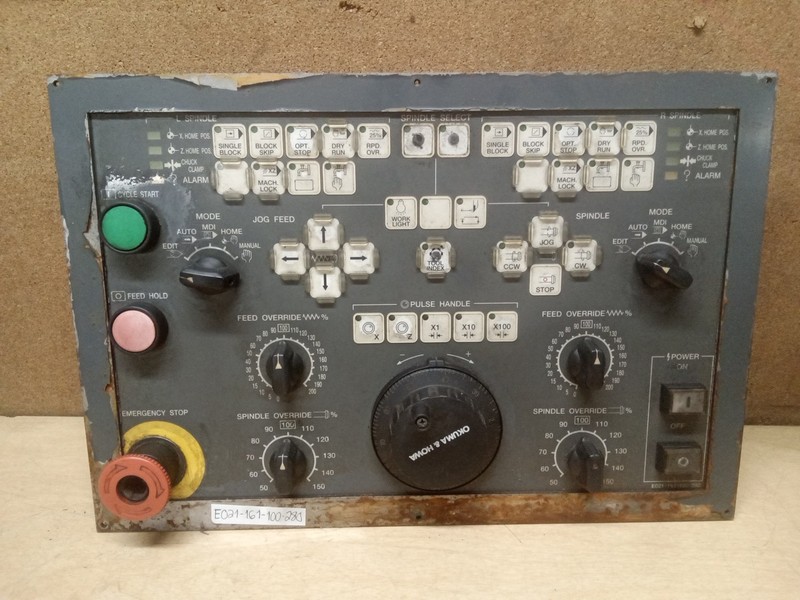 Okuma E021-161-100-280 Operator Panel