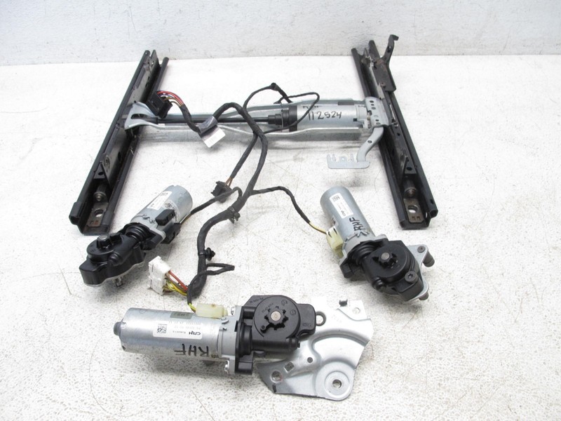 13-15 BMW E84 X1 06-12 E90 E91 328i SEAT TRACK RAIL MOTOR SET FRONT RIGHT OEM 11