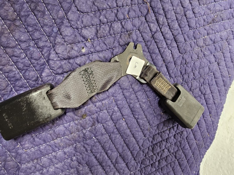 2012-2014 Subaru Impreza Wrx Sti Rear Left Side Seat Belt Buckle Factory