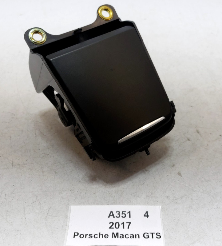 ✅ 2015-2025 OEM Porsche Macan GTS 95B Center Console Ash Tray Ashtray Black 34k