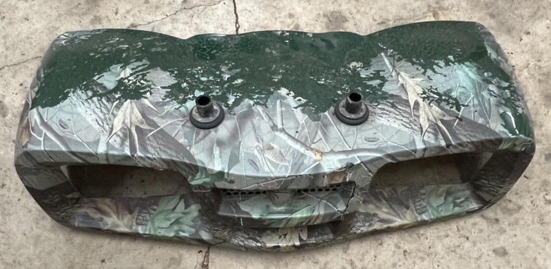 2003 KAWASAKI PRAIRIE 360 GAS HEAD LAMP COVER 14091-7502-6A CAMOFLAGUE