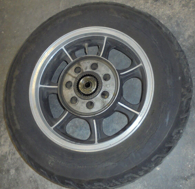 1986 Kawasaki Vulcan VN750 VN 750 Rear Back Rim Tire Wheel 150/90-15 15" #74