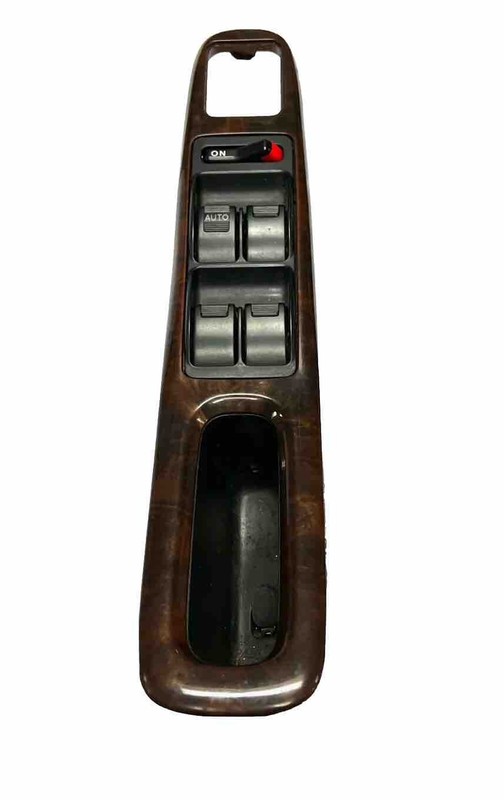 1998 99 2000 2001 2002 HONDA ACCORD 4 DOOR MASTER WINDOW SWITCH OEM WOOD GRAIN