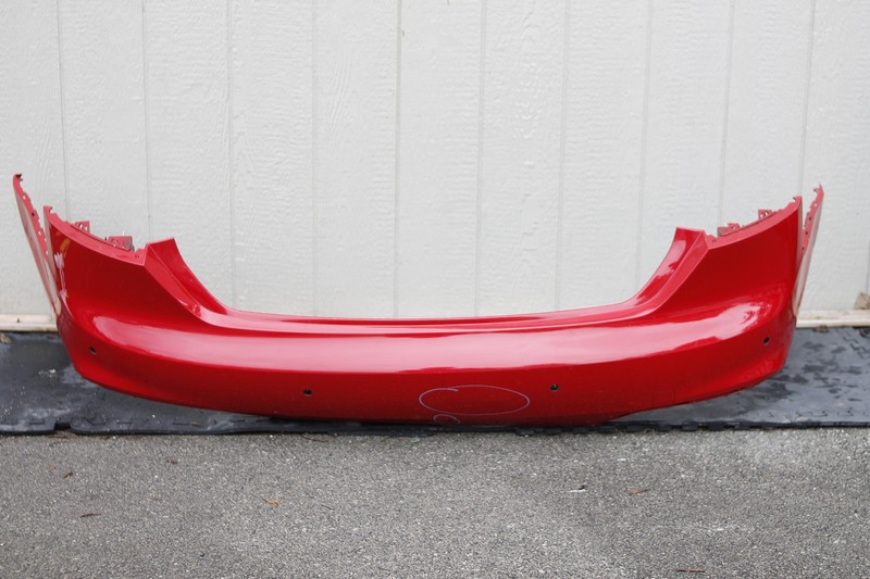 2019-2021 Audi A5 Rear Upper Bumper Cover WIth Sensor Holes Oem