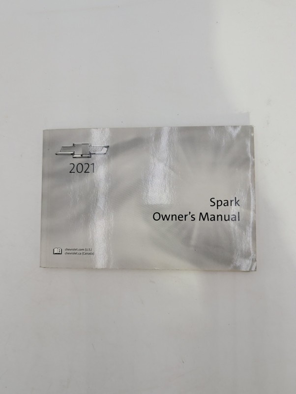 2021 Chevrolet Spark Owner's Manual With Free Shipping