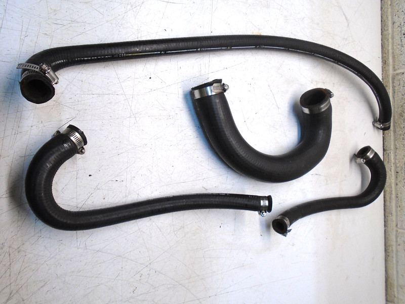 Y3a OMC V4 5.0L Engine 4 Piece Cooling Hose Set - Not a Complete Set
