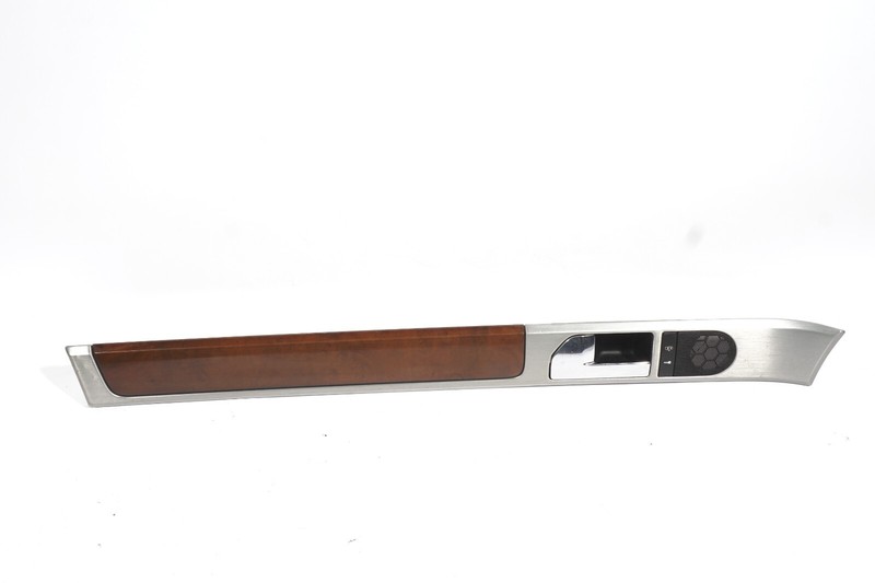 2004 - 2007 VOLKSWAGEN TOUAREG 7L FRONT LEFT INTERIOR DOOR HANDLE W WOOD TRIM