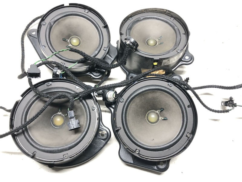 00-06 Mercedes W220 S500 S430 Bose Front & Rear Set Complete Door Speaker Set