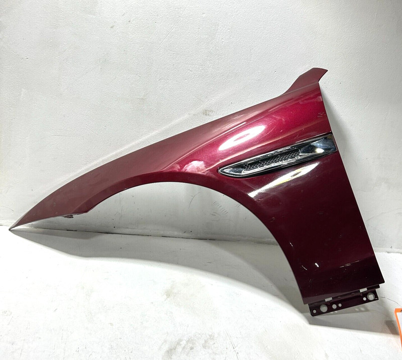 2017-18-19-2020 JAGUAR XE FENDER COVER PANEL FRONT LEFT DRIVER SIDE BURGUNDY OEM
