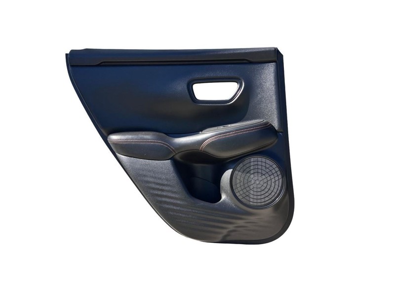 23-24 HONDA HR-V LEFT REAR DOOR TRIM PANEL BLACK TC:-S-M AT FWD 22K SPORT 65591