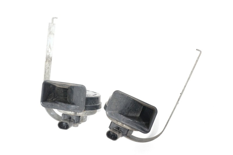 07 08 09 10 BMW X5 LOW & HIGH PITCH HORN TONE SIGNAL FIAMM SET OF 2 OEM
