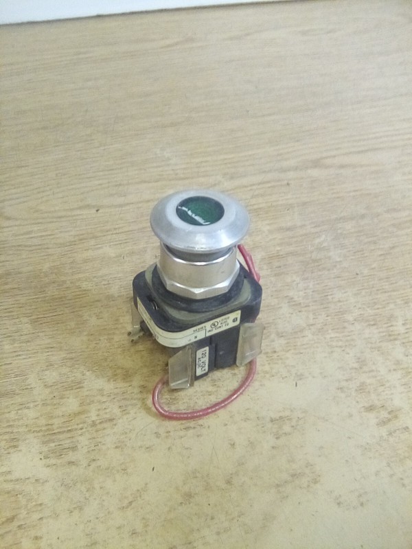 Allen Bradley 800T-FXNQ10XA7 Series N Green Pushbutton Mushroom Cap