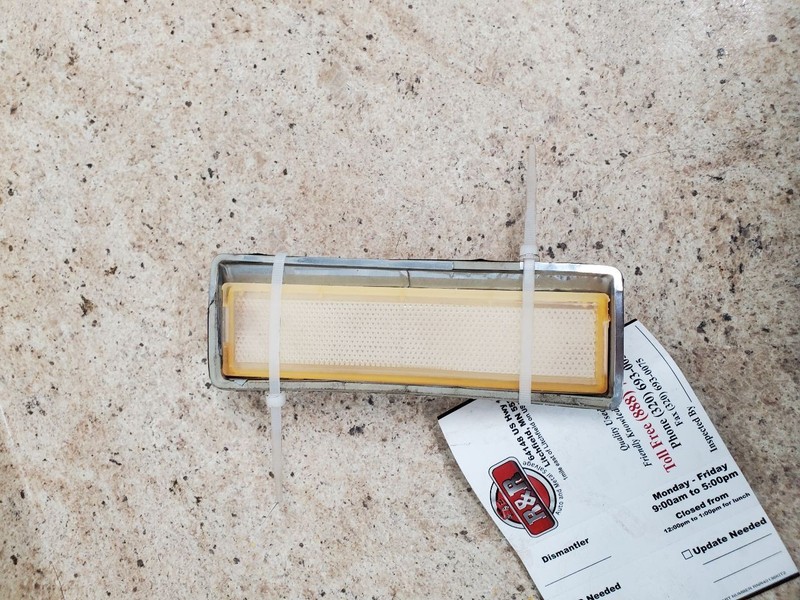 Passenger Corner/Park Light Bel Air Fits 74-75 CHEVROLET PASS. 309439