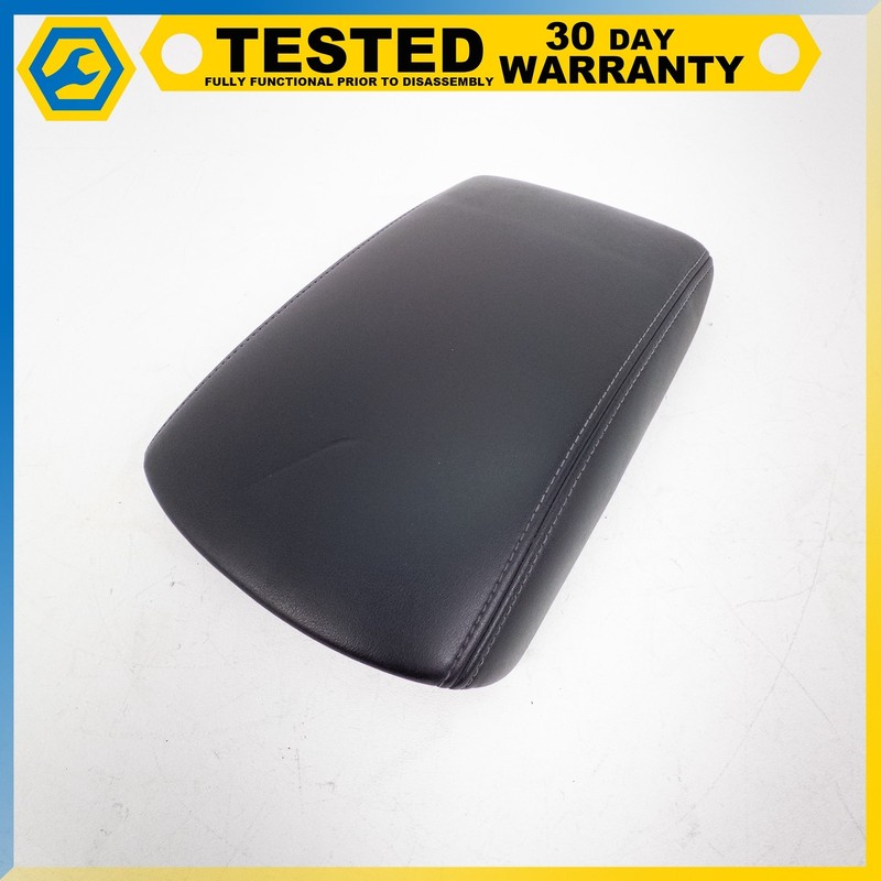 16-24 INFINITI Q50 CENTER CONSOLE ARMREST ARM REST STORAGE COVER LID BLACK OEM