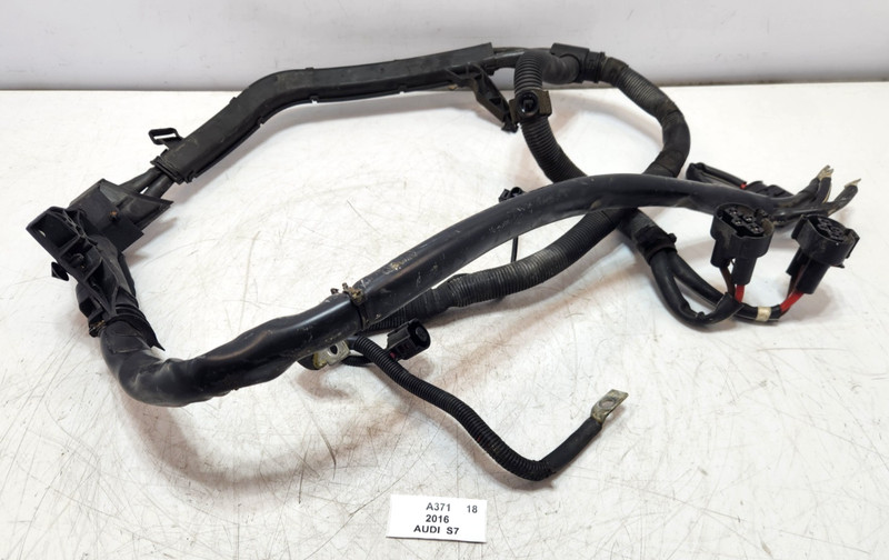 ✅ 2016-2018 OEM Audi S7 4.0L Alternator Starter Battery Cable Wire Harness