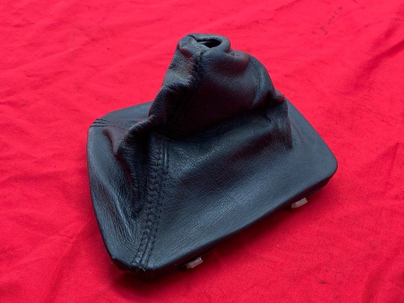 91-00 BMW E36 3 Series M3 Manual Gear Shifter Leather Boot Cover Black OEM✅