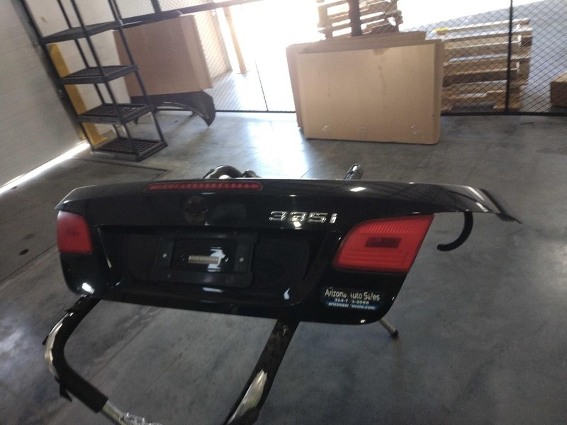 2010 BMW 335I Deck Lid Trunk Lid Black OEM Good Condition 2DR Conv 92000 Mi