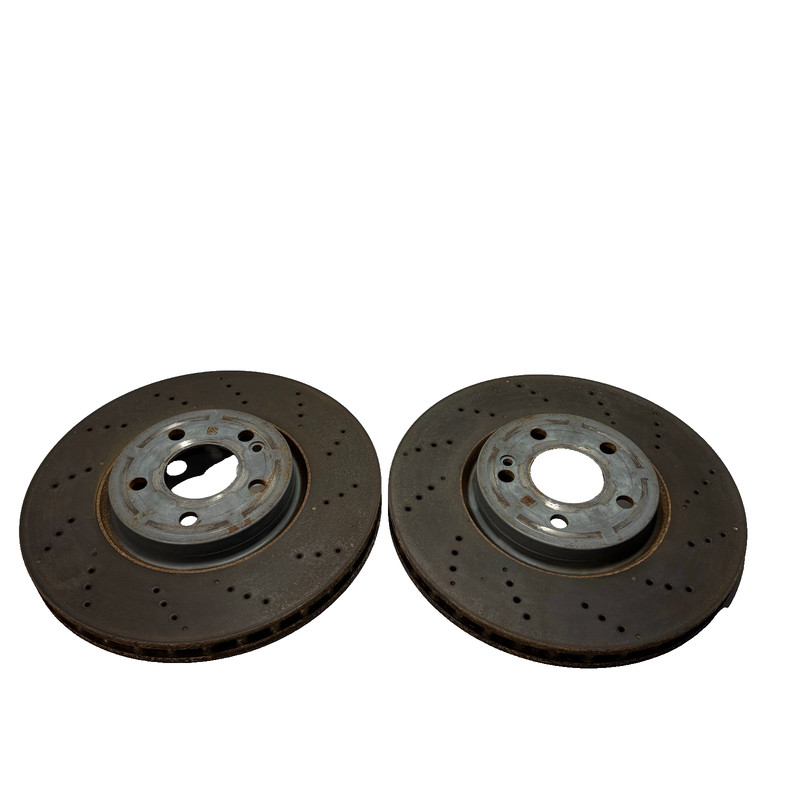 📌 19-25 MERCEDES-BENZ A220 W177 FRONT BRAKE DISC A2474212012 SET OF 2 OEM 31K!