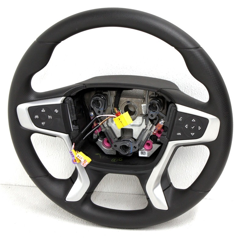 OEM GMC Acadia Steering Wheel 84814167 Minor Scratches
