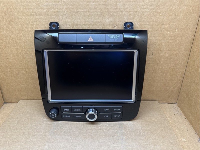 2011-2015 VOLKSWAGEN TOUAREG TOUCHSCREEN RADIO DISPLAY UNIT 7P6 919 603 C OEM