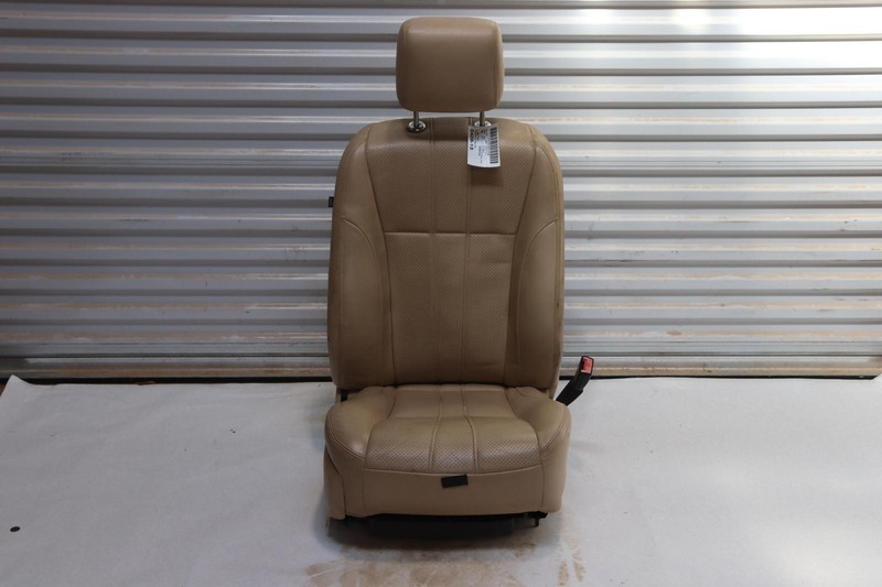 2010-2015 JAGUAR XJ FRONT RIGHT PASSENGER SIDE SEAT COMPLETE LETHER TAN OEM