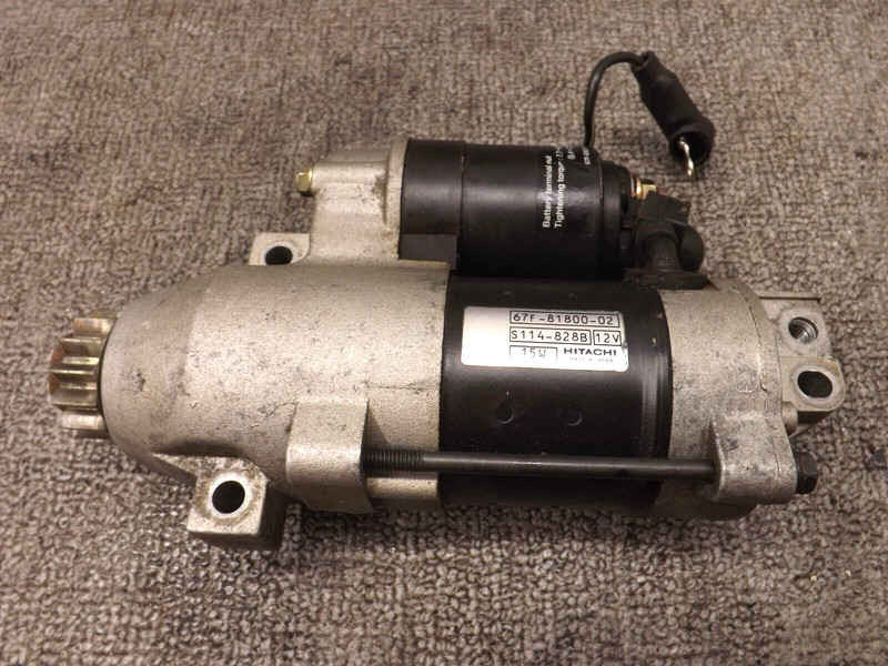 Starting Motor 67F-81800-02-00 Yamaha 4 stroke Outboard Starter 75-90-100 hp