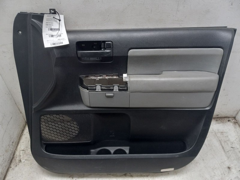 13 TOYOTA SEQUOIA SR5 FRONT PASSENGER RIGHT DOOR PANEL GRY-FG13